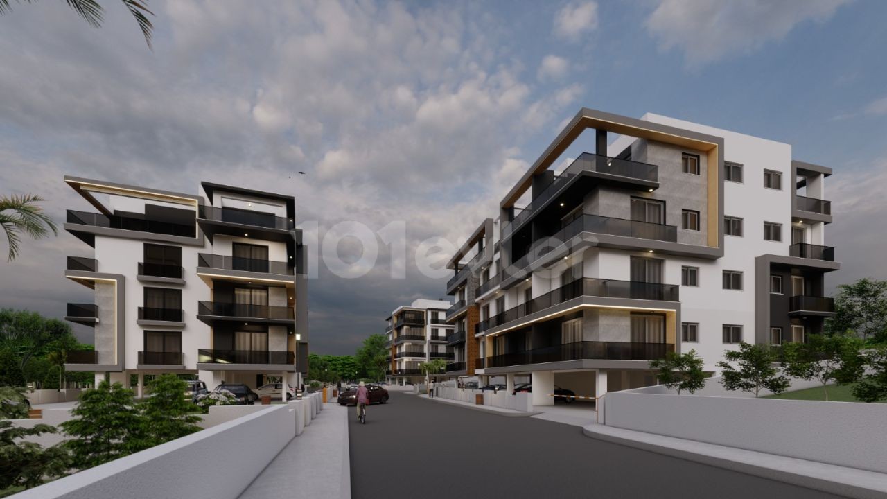 Yukarı Girnede 2+1/3+1/penthouse daireler