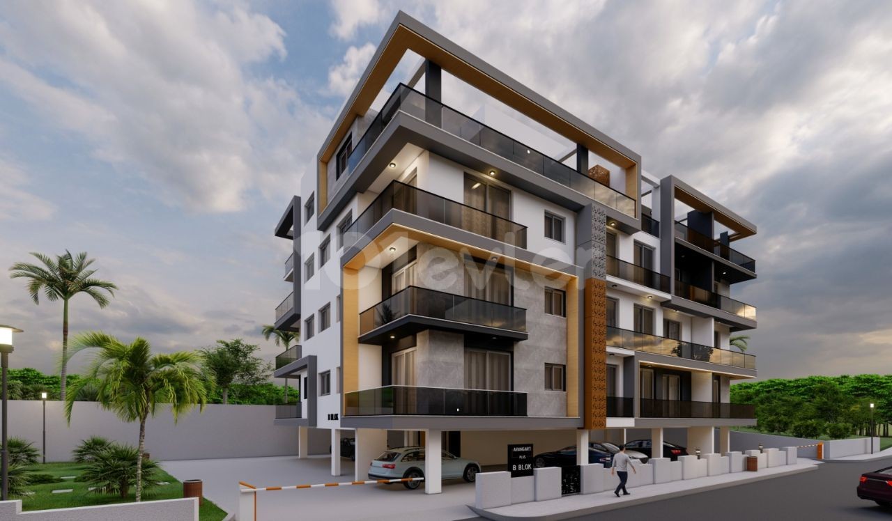 Yukarı Girnede 2+1/3+1/penthouse daireler