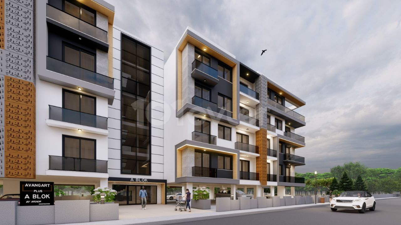 Yukarı Girnede 2+1/3+1/penthouse daireler