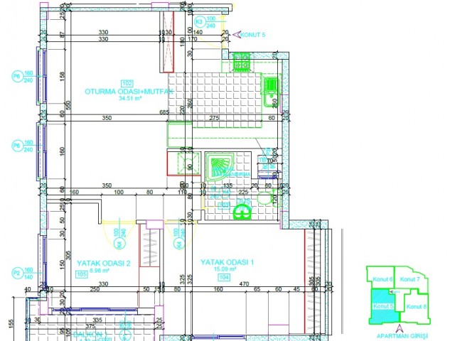 квартира Продается in Çatalköy, Кирения