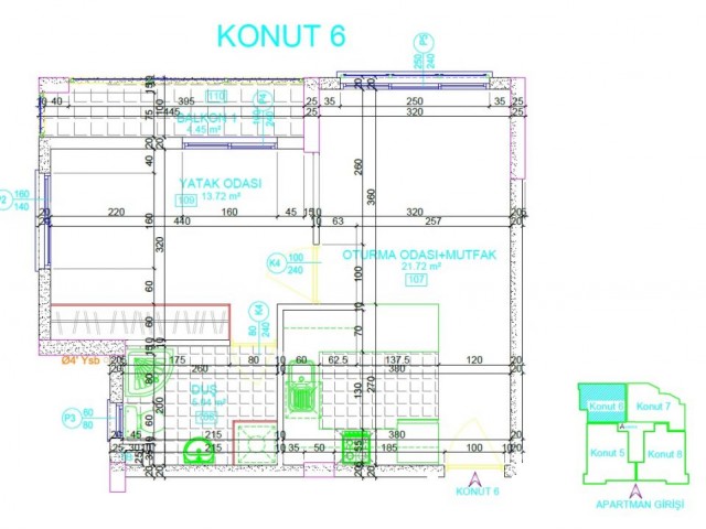 квартира Продается in Çatalköy, Кирения