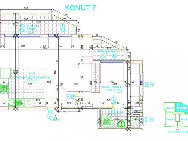 Flat For Sale in Çatalköy, Kyrenia