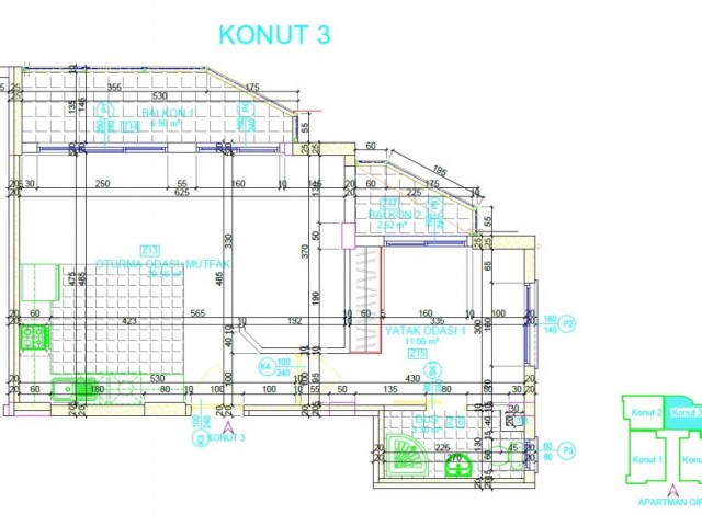 квартира Продается in Çatalköy, Кирения