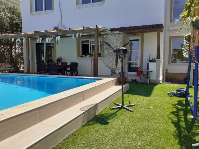 THE PRICE HAS DROPPED !FURNISHED DETACHED VILLA WITH 3 +1 POOL IN KYRENIA/ZEYTINLIK ** 