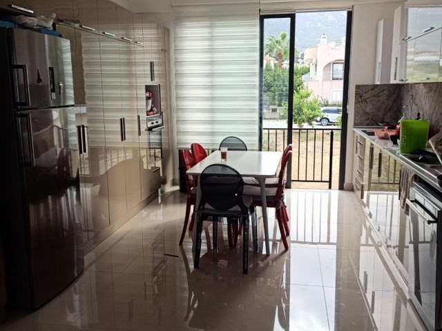 Apartment for Sale with Private Terrace with 3 +1 Pool in Kyrenia Zeytinlik ** 