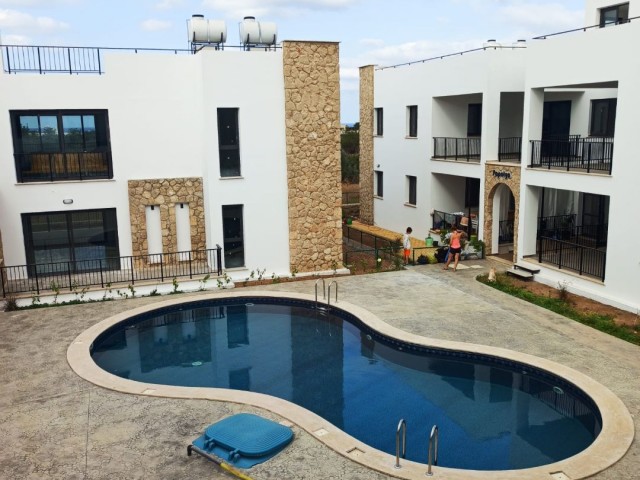 Apartment for Sale with Private Terrace with 3 +1 Pool in Kyrenia Zeytinlik ** 