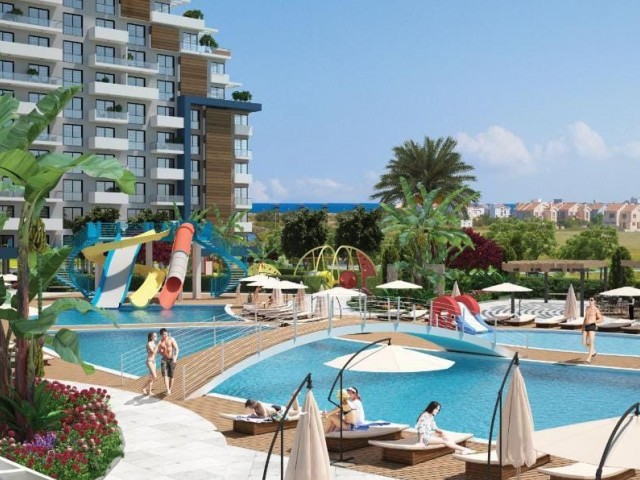 PROJECT DELIVERY DECEMBER 2023! 2+1 FLATS FOR SALE IN GIRNE İSKELE WITH INVESTMENT OPPORTUNITIES STARTING FROM 88.000 GBP