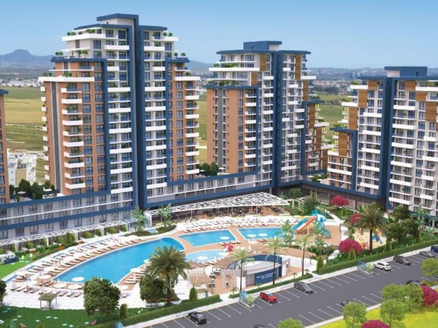 PROJECT DELIVERY DECEMBER 2023! 2+1 FLATS FOR SALE IN GIRNE İSKELE WITH INVESTMENT OPPORTUNITIES STARTING FROM 88.000 GBP