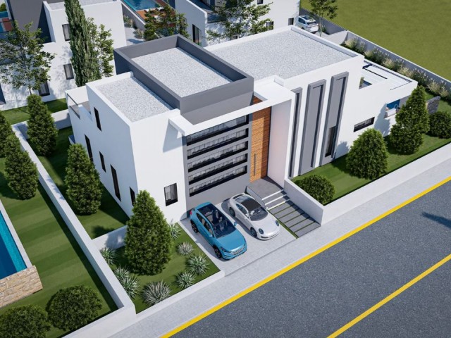 PROJECT DELIVERY JUNE 2024 ! 4+1 VILLA WITH PRIVATE POOL FOR SALE IN MAGUSA YENİBOGAZİÇİ