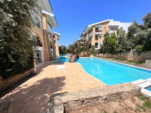 1+ APARTMENT WITH SHARED POOL FOR SALE WITH FURNITURE IN KYRENIA, CYPRUS ** 