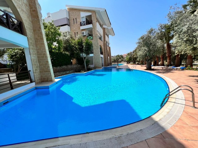 1+ APARTMENT WITH SHARED POOL FOR SALE WITH FURNITURE IN KYRENIA, CYPRUS ** 