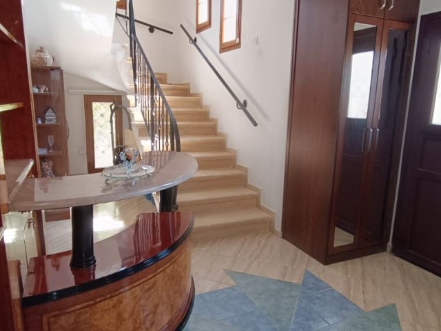 Rent a Mansion with an Indoor Garage with a Private Pool 4+1 in Bellapais in Kyrenia, Cyprus ** 