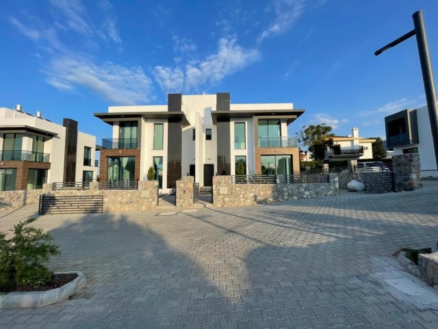 KYRENIA ALSANCAK IS A NEW LUXURY 3. VILLA FOR SALE WITH SHARED POOL WITH BEDROOM ** 