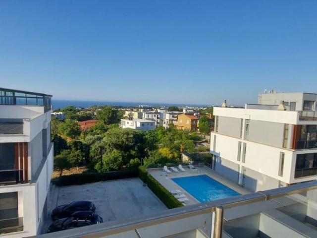 LUXURY 2+1 SHARED POOL PRIVATE TERRACE APARTMENT FOR RENT IN KYRENIA LAPTA ** 