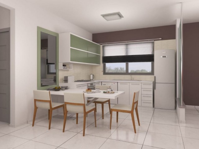 KYRENIA DOĞANKÖY AREA WITH SHARED POOL 1+1-2+1-3+1 APARTMENTS FOR SALE ** 