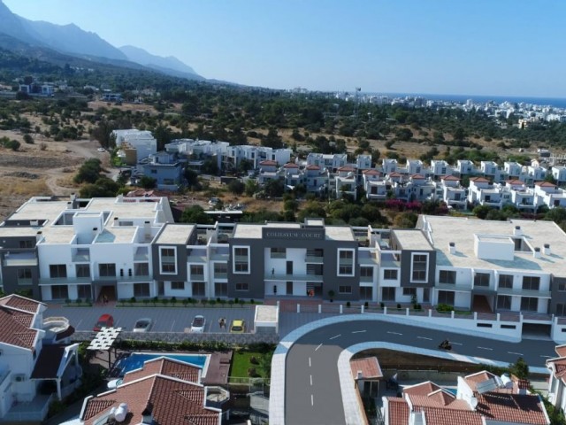 KYRENIA DOĞANKÖY AREA WITH SHARED POOL 1+1-2+1-3+1 APARTMENTS FOR SALE ** 