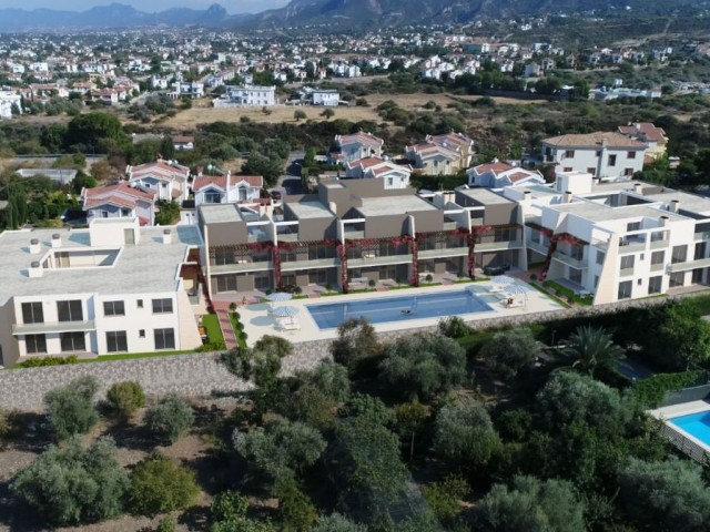 KYRENIA DOĞANKÖY AREA WITH SHARED POOL 1+1-2+1-3+1 APARTMENTS FOR SALE ** 