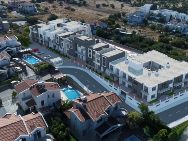 KYRENIA DOĞANKÖY AREA WITH SHARED POOL 1+1-2+1-3+1 APARTMENTS FOR SALE ** 