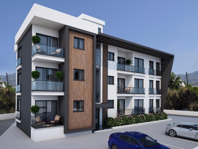 GİRNE ALSANCAK'TA  YENİ 2+1 SATILIK DAİRE