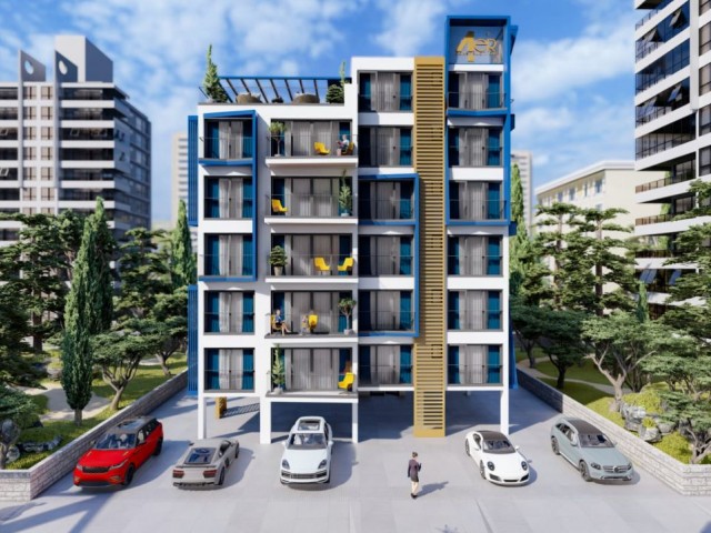 Flat For Sale in Long Beach, Iskele