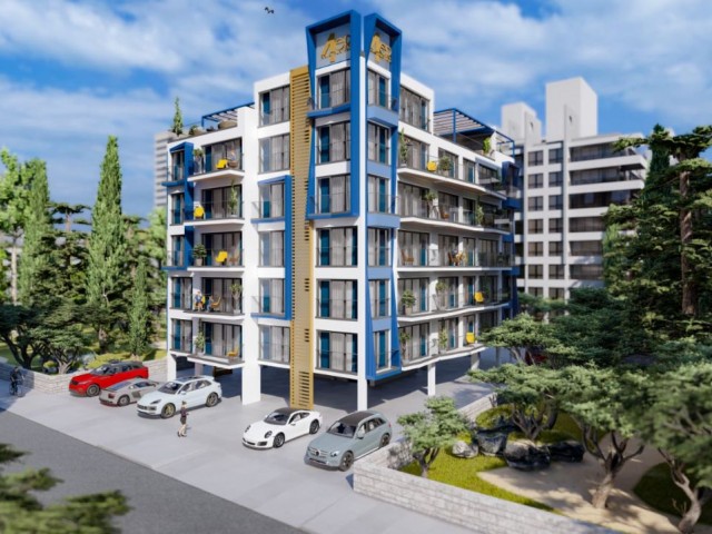 Flat For Sale in Long Beach, Iskele