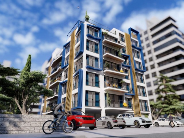 Flat For Sale in Long Beach, Iskele