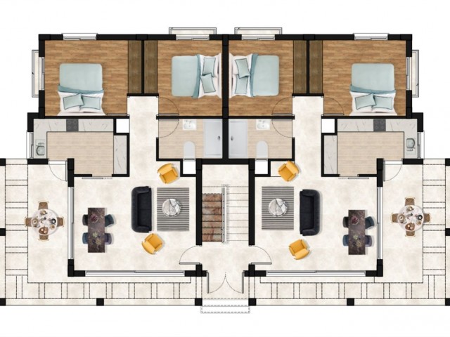 2+1 FLAT FOR SALE IN KYRENIA KARAOĞLANOĞLU