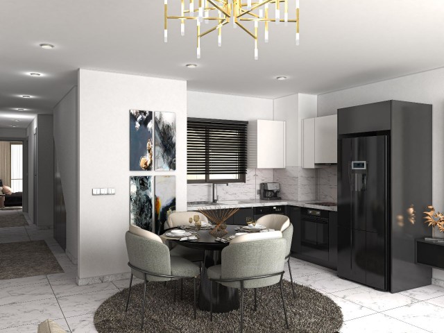 2+1 ULTRA LUXURIOUS FLAT FOR SALE IN KYRENIA KARŞIYAKA