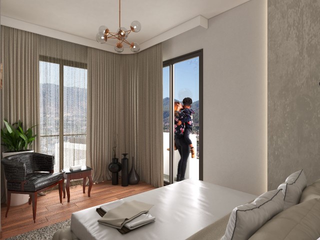 GİRNE KARŞIYAKA 2+1 ULTRA LÜKS  SATILIK DAİRE