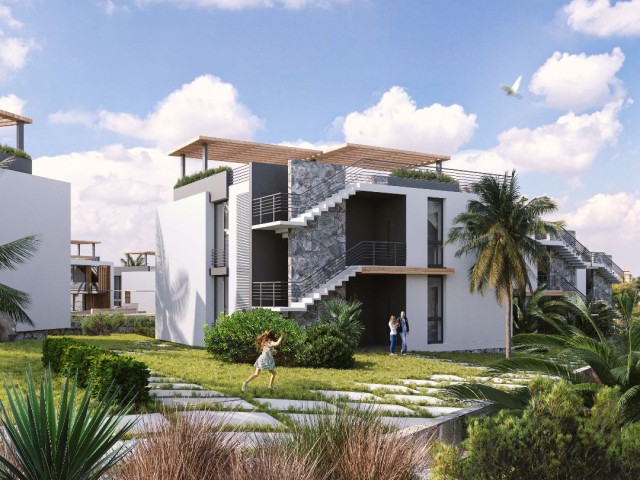 GIRNE BAHÇELİ 4+1 VILLA WITH PRIVATE POOL, ROOF TERRACE DELIVERED MARCH 2024