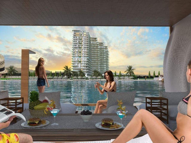 1+1 IN LEFKE GAZİVEREN SUPER LUXURIOUS COMPLEX