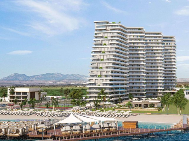 1+1 IN LEFKE GAZİVEREN SUPER LUXURIOUS COMPLEX