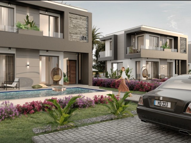 4+1 SUPER LUXURY VILLA IN GİRNE OZANKÖY JUNE 2024 DELIVERY