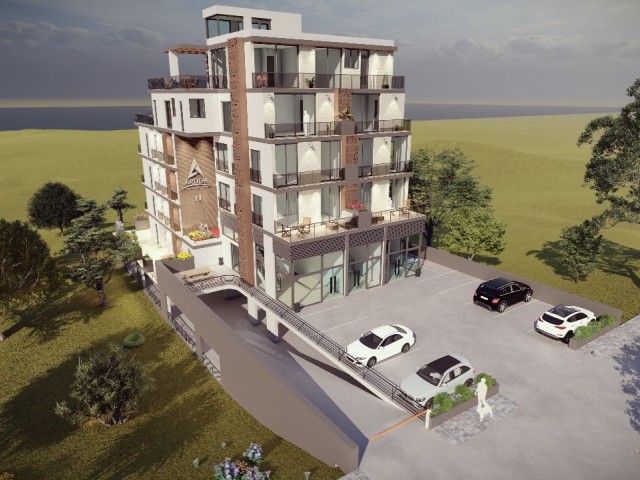 GİRNE MERKEZDE ZEMİN KAT 126M2 LÜKS DÜKKAN