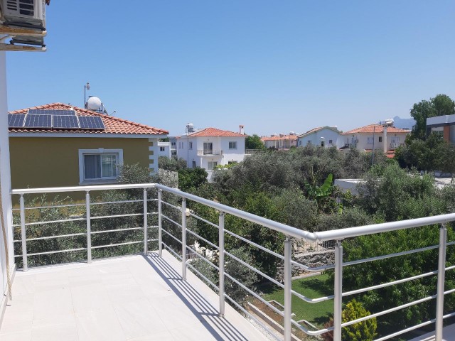 A DETACHED DUPLEX VILLA WITH AN EQUIVALENT COB, FIREPLACE, BARBECUE, GARDEN WITH AN INDOOR AREA OF 4 + 1, 290 SQUARE METERS ON A CORNER PLOT OF 600 SQUARE METERS WITH A FACADE Decking OUT ON BOTH SIDES, IN A VERY GOOD LOCATION IN KYRENIA ** 