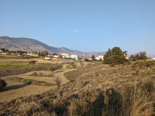 IN DKMEN, JUST SOUTH OF THE VILLAGE CENTER, IN A VERY GOOD LOCATION, 58,000 STG. PER ACRE, 10 ACRES IN SIZE, OPEN TO DEVELOPMENT, WITH ROAD, WATER AND ELECTRICITY, SUITABLE FOR ALL KINDS OF CONSTRUCTION SUCH AS HOUSING, TRADE, OFFICE, TOURISM