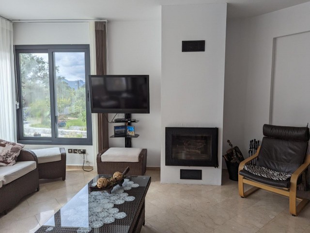 IN ÇATALKÖY, CLOSE TO THE SEA AND MAIN ROAD, EASY TO ACCESS, IN A VERY GOOD LOCATION WITH SEA AND MOUNTAIN VIEW, 1 DONE DECLARATION, 1 EVLEK, 300 SQUARE FEET (1700 SQUARE METERS) SIZE PLOT, 270 SQUARE METERS, WITH FIREPLACE, SOLAR ENERGY SYSTEM EMI AND CAMERA SYSTEM HAS BEEN INSTALLED , WITH A TWO C