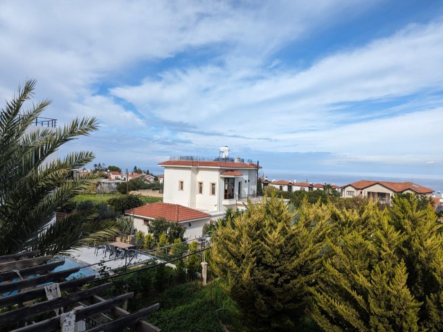 IN A VERY GOOD LOCATION IN ÇATALKÖY, 200 METERS FROM THE SEA AND WITH A HIGH PREFERENCE RATE, ON A LARGE PLOT OF 1 DECEMBER AND 2 HOUSES, 400 SQUARE METERS SIZE, WITH A UTILITY HOUSE IN THE BASEMENT, CLOSED GARAGE, FIREPLACE, YEAR DETACHED DUPLEX LUXURY VILLA WITH ROOM POOL