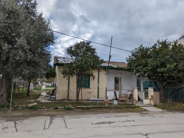 APARTMENT LAND IN NICOSIA KIZILBAŞ, IN A CENTRAL LOCATION, WITH A SIZE OF 618 SQUARE METERS, WITH 120% DEVELOPMENT AND 2 FLOOR RESIDENTIAL PERMISSION