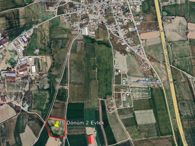 INVESTMENT LAND IN BALIKESİR, WITH FASIL-96 ZONING, TÜRK KOÇAN, SUITABLE FOR SITE CONSTRUCTION, CLOSE TO ERÜLKÜ SUPERMARKET, ERCAN YONCA JUNCTION AND AIRPORT, IN A GOOD LOCATION, 1