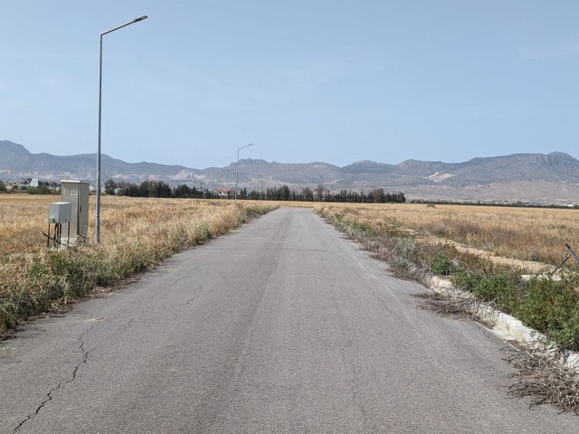 IN BALIKESİR, 5 MINUTES TO ERCAN AIRPORT. LANDS FOR SALE IN A VERY GOOD LOCATION, PARCELATION COMPLETED, ROADS, WATER AND ELECTRICITY READY, AVERAGE SIZE OF 700 SQUARE METERS