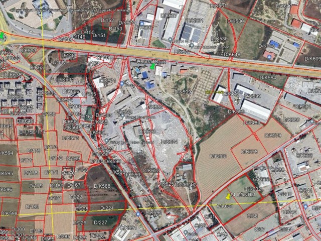 HASPOLAT'DA, ASFALT YOLA CEPHESİ OLAN, YOL, SU, ELEKTRİK ALTYAPISI MEVCUT VE İMARA HAZIR, HER TÜRLÜ SANAYİ TESİSİ İNŞASINA UYGUN, 14 DÖNÜM SANAYİ ARAZİSİ