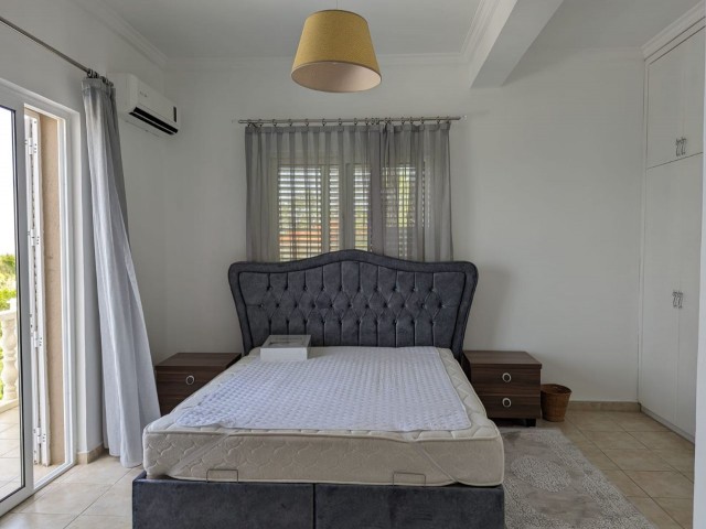 IN GIRNE BEYLERBEYİ (BELLAPAİS), IN A GREAT LOCATION WITH A VERY HIGH PREFERENCE RATE, BUILT ON A LARGE PLOT OF 1445 SQUARE METERS WITH EQUIVALENT KOÇANLI, WITH 5X10 SWIMMING POOL, CENTRAL HEATING SYSTEM INCLUDING HOBBERS FINISHED, AIR CONDITIONED, FULLY NEWLY FURNISHED, WITH AN ACTIVE WATER WELL IN