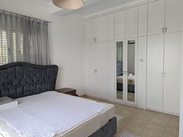 IN GIRNE BEYLERBEYİ (BELLAPAİS), IN A GREAT LOCATION WITH A VERY HIGH PREFERENCE RATE, BUILT ON A LARGE PLOT OF 1445 SQUARE METERS WITH EQUIVALENT KOÇANLI, WITH 5X10 SWIMMING POOL, CENTRAL HEATING SYSTEM INCLUDING HOBBERS FINISHED, AIR CONDITIONED, FULLY NEWLY FURNISHED, WITH AN ACTIVE WATER WELL IN