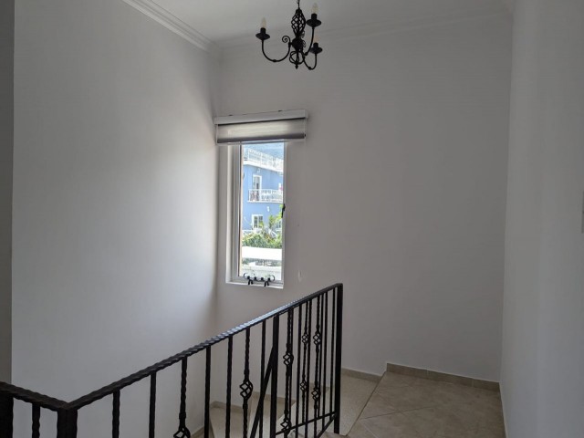 IN GIRNE BEYLERBEYİ (BELLAPAİS), IN A GREAT LOCATION WITH A VERY HIGH PREFERENCE RATE, BUILT ON A LARGE PLOT OF 1445 SQUARE METERS WITH EQUIVALENT KOÇANLI, WITH 5X10 SWIMMING POOL, CENTRAL HEATING SYSTEM INCLUDING HOBBERS FINISHED, AIR CONDITIONED, FULLY NEWLY FURNISHED, WITH AN ACTIVE WATER WELL IN