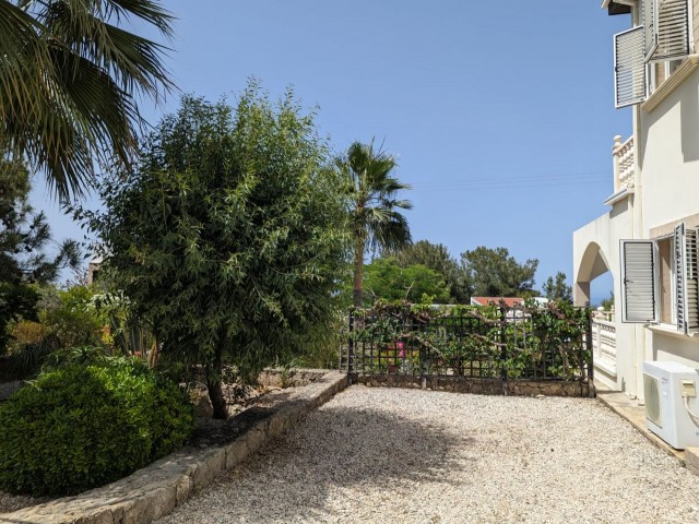 IN GIRNE BEYLERBEYİ (BELLAPAİS), IN A GREAT LOCATION WITH A VERY HIGH PREFERENCE RATE, BUILT ON A LARGE PLOT OF 1445 SQUARE METERS WITH EQUIVALENT KOÇANLI, WITH 5X10 SWIMMING POOL, CENTRAL HEATING SYSTEM INCLUDING HOBBERS FINISHED, AIR CONDITIONED, FULLY NEWLY FURNISHED, WITH AN ACTIVE WATER WELL IN