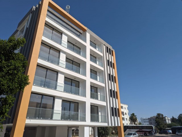 IN KÜÇÜKKAYMAKLI SCHOOLS AREA, EASY TO ACCESS AND IN A VERY GOOD LOCATION, TÜRK KOÇANLI, 2+1, 150 SQUARE METERS WITH TERRACES, NEWLY FINISHED PENTHOUSE FLAT WITH ELEVATOR.