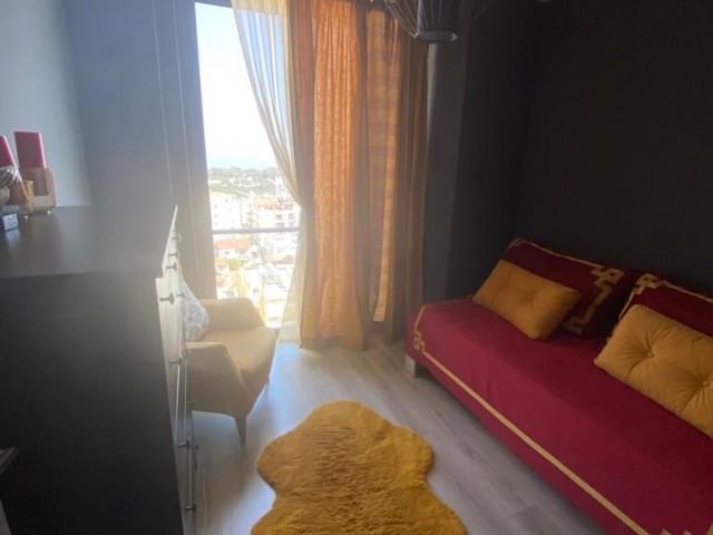 Famagusta, Uptown Park / 10. Etage 2+1 Wohnung zu verkaufen