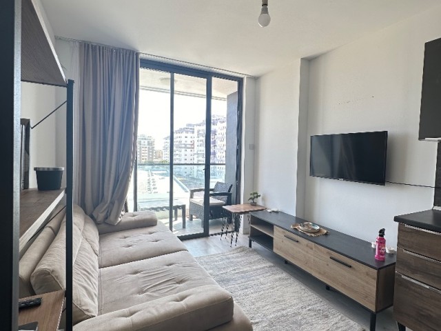 Famagusta, Northernland Premier / 4. Etage, 1+1 Wohnung ZU VERMIETEN