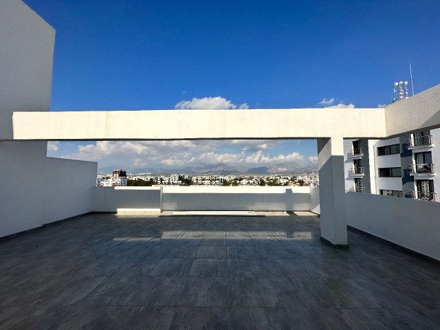 Lefkoşa'nın Merkezi Yenişehir de Sıfır Penthouse Daire